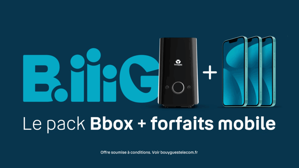 B.iG plus vous prenez de forfaits mobiles chez Bouygues moins ils sont chers