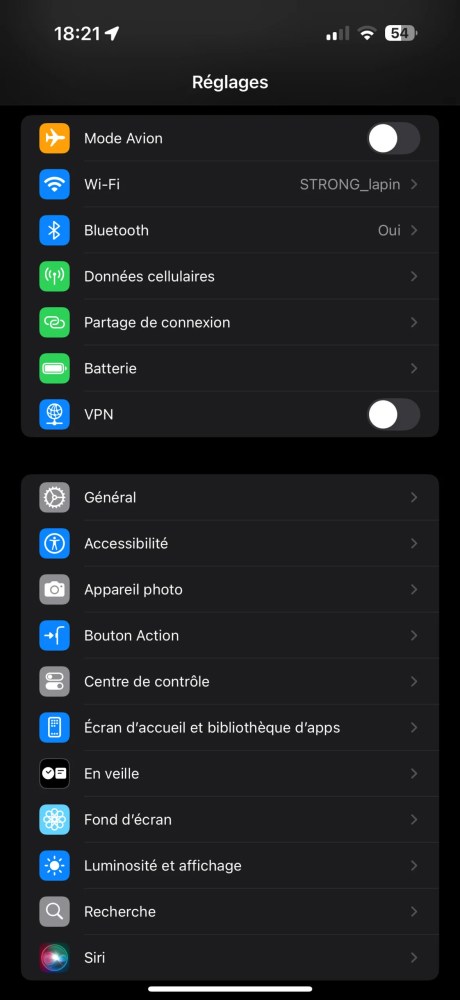 iOS 18 sur iPhone 16 Pro Max // Source : ElR - Frandroid