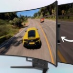 Cet écran PC gaming OLED de 45 pouces qui se plie à volonté est à moitié prix aujourd’hui