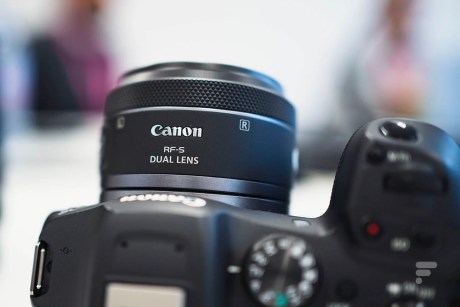 L'objectif Canon RF-S 7.8mm F4 STM DUAL