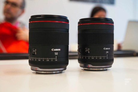 Les Canon RF 24 mm F1.4L IS VCM et RF 50mm F1.4L IS VCM