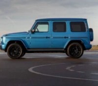 Mercedes Classe G électrique, qui possède une batterie avec une nouvelle anode réalisée à base de silicone