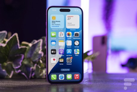 Apple iPhone 16 // Source : Chloé Pertuis - Frandroid