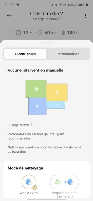 Screenshot Dreame L10s Ultra Gen 2 1