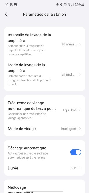 Screenshot Roborock Qrevo Curv 6