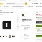 La Sonos Arc Ultra et le caisson de basses Sub 4 déjà en précommande chez la Fnac avant le lancement officiel