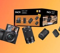 Sony Pack A6400 + FE 16-50 mm + FE 55-210 mm + chargeur externe + 2ème batterie // Source : Frandroid