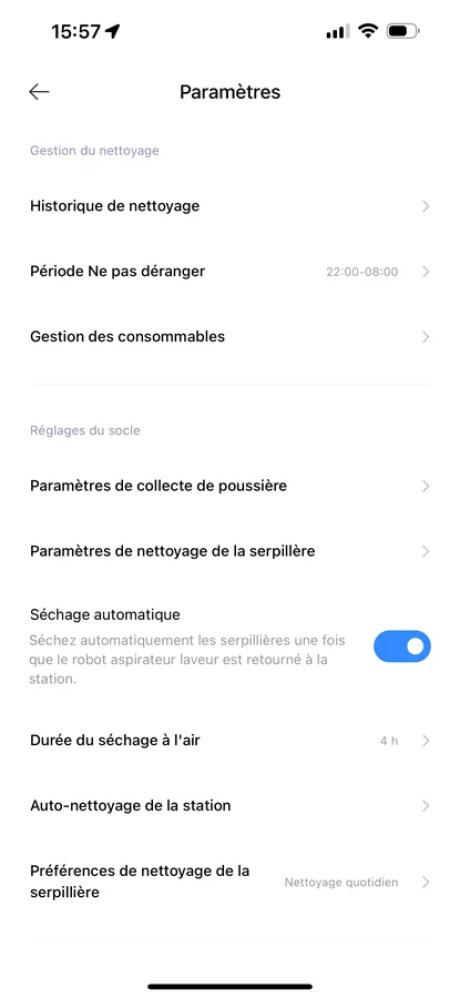 Xiaomi Robot Vacuum X20+ Capture d'écran (43)