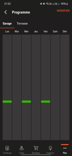 Automower Nera 410XE screenshot 2