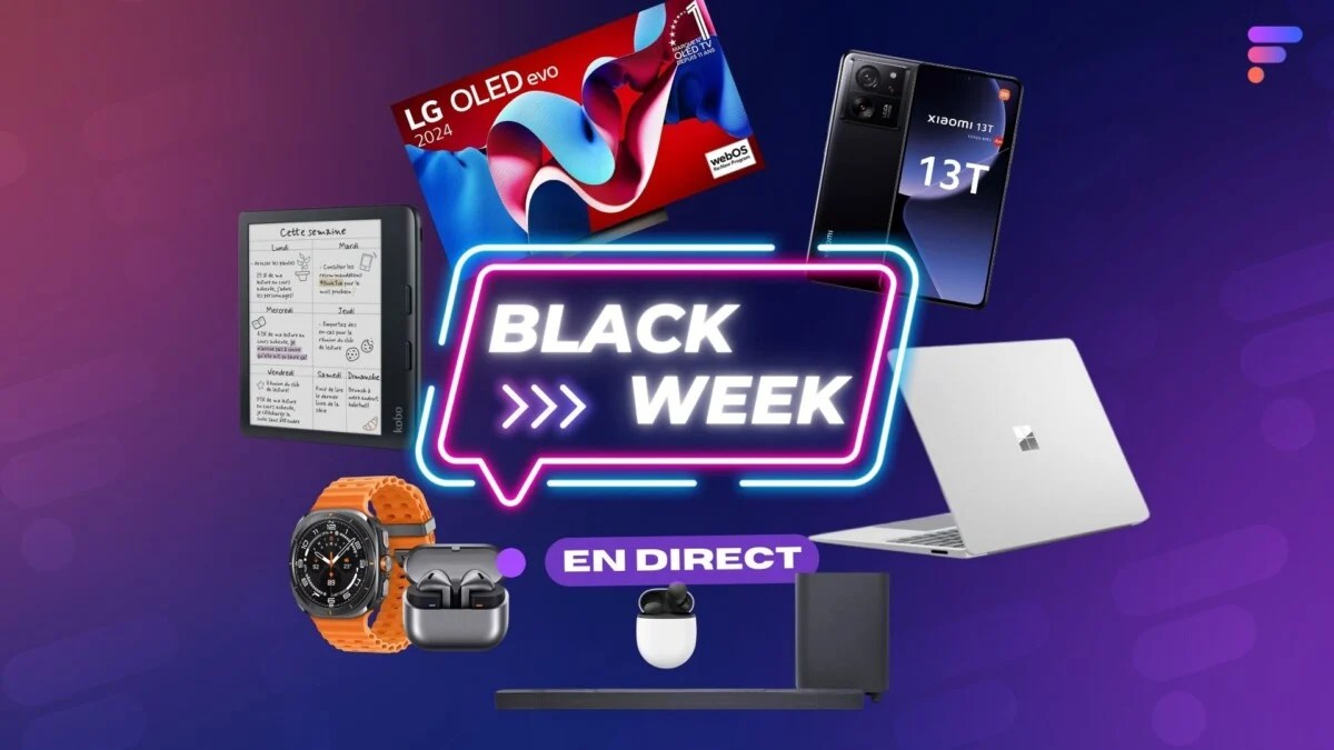 Black Friday Week 2024 : ça commence très fort, voici les meilleures offres sur Amazon, Cdiscount et autres