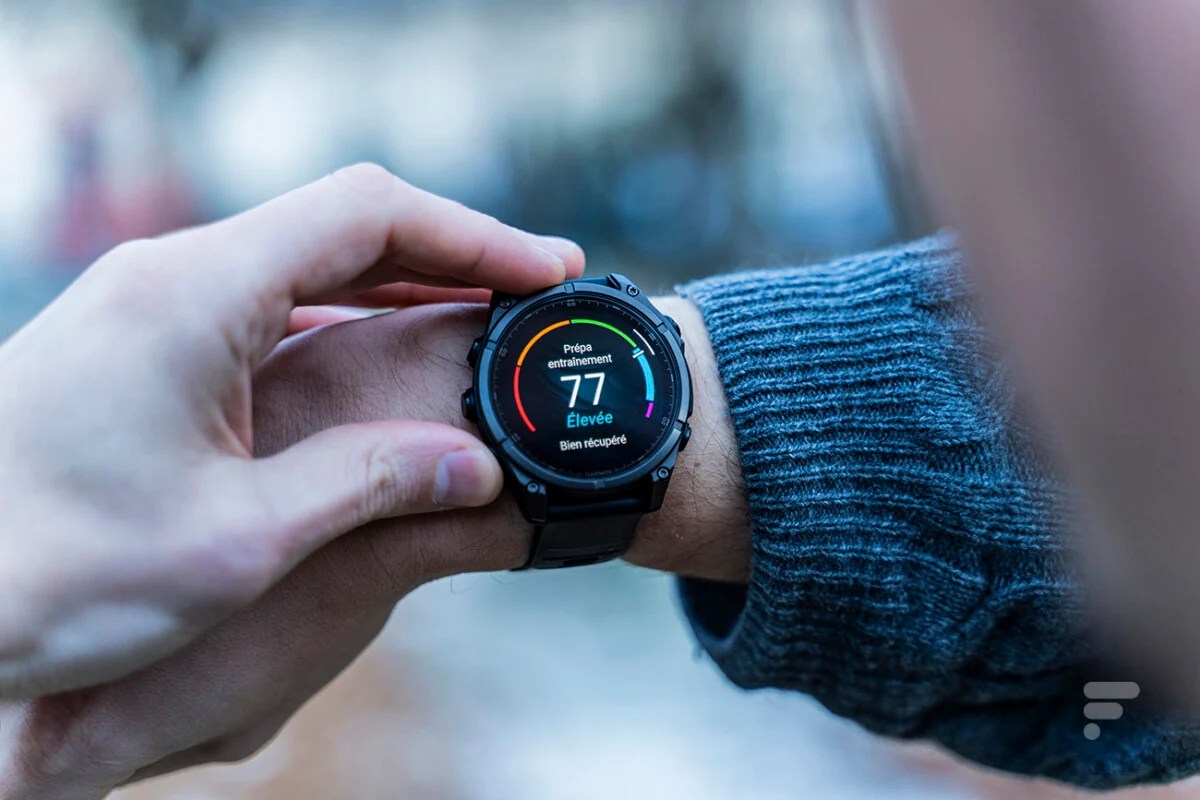 Le score de préparation à l'entraînement sur la Garmin Fenix 8