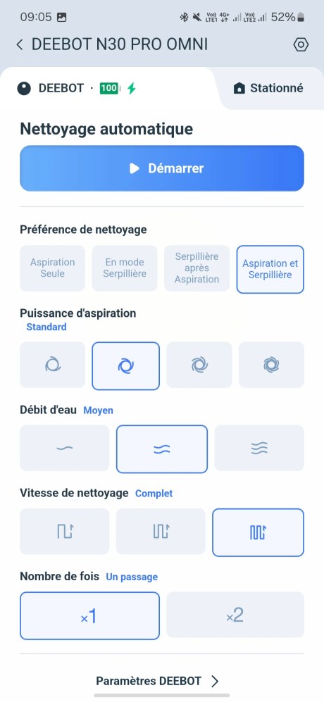 Ecovacs Deebot N30 Pro Omni Screenshot1