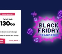 Sosh dégaine lui aussi son forfait spécial Black Friday : 130 Go pour moins de 8 € /mois