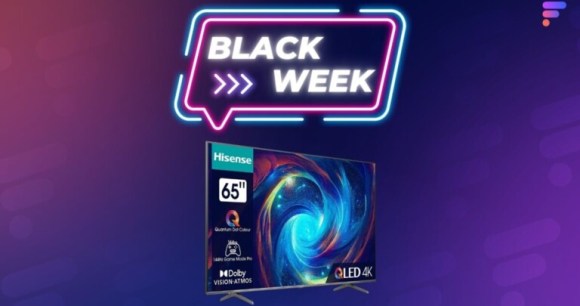 Ce TV 4K QLED et 144 Hz de 65 pouces est à moins de 600 € pour la Black Friday Week