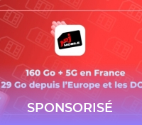 Avec ses 160 Go en 5G et son prix plancher, c’est le forfait phare du Black Friday