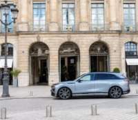 SUV Xpeng G9 Place Vendôme Paris