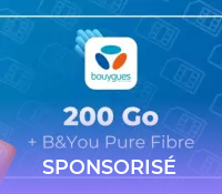 200 Go B&You et Pure Fibre