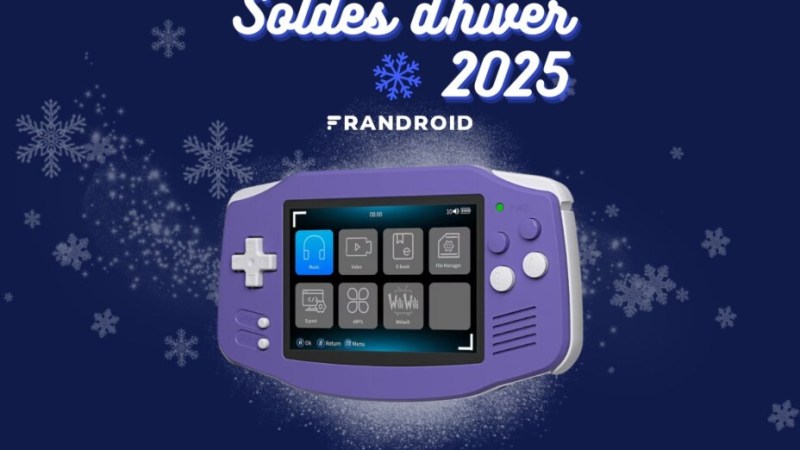 La nouvelle console portable rétro au look GBA revient en promotion pour les soldes d’hiver