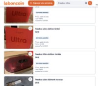 La Freebox Ultra édition limitée sur Leboncoin et Vinted : gare aux pièges