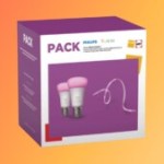 Ce pack Philips Hue à moitié prix avec 2 ampoules + un ruban LED connecté est parfait pour compléter votre installation lumineuse