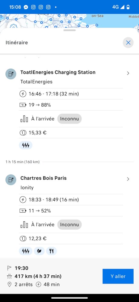 Application e-Routes // Source : Jean-Baptiste Passieux - Frandroid