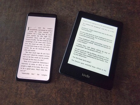 TCL vs Kindle - TCL 50 Pro NXTPaper