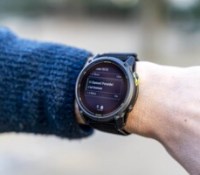 Le volet de notifications sur la Garmin Enduro 3 // Source : Chloé Pertuis – Frandroid