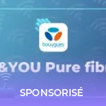 B&YOU Pure fibre : la connexion internet la plus rapide au prix le plus bas pendant les fêtes