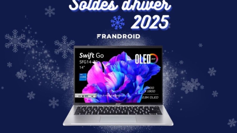 L’ultrabook Acer Swift Go 14 avec écran OLED 2,8K + i7 de 13e gen est très bien soldé (-35 %) L’ultrabook Acer Swift Go 14 avec écran OLED 2,8K + i7 de 13e gen est très bien soldé (-35 %)