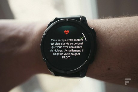 La mesure d'ECG sur une Garmin Fenix 8