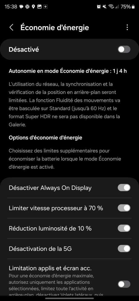 Économiseur de batterie 2