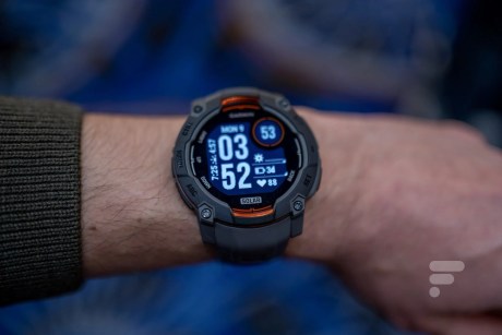 Garmin Instinct 3 Solar écran allumé