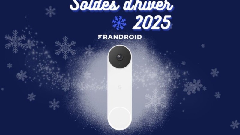 La Google Nest Doorbell revient en promotion pour les soldes (-32 %) La Google Nest Doorbell revient en promotion pour les soldes (-32 %)