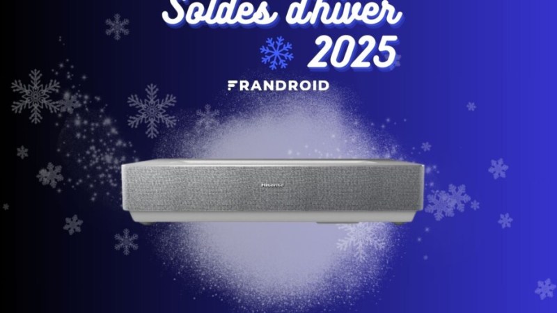 Le cinéma arrive à la maison : le vidéoprojecteur 4K à focal ultra-courte Hisense 100L5HD et son écran ALR Fresnel 100″ sont soldés à prix fou