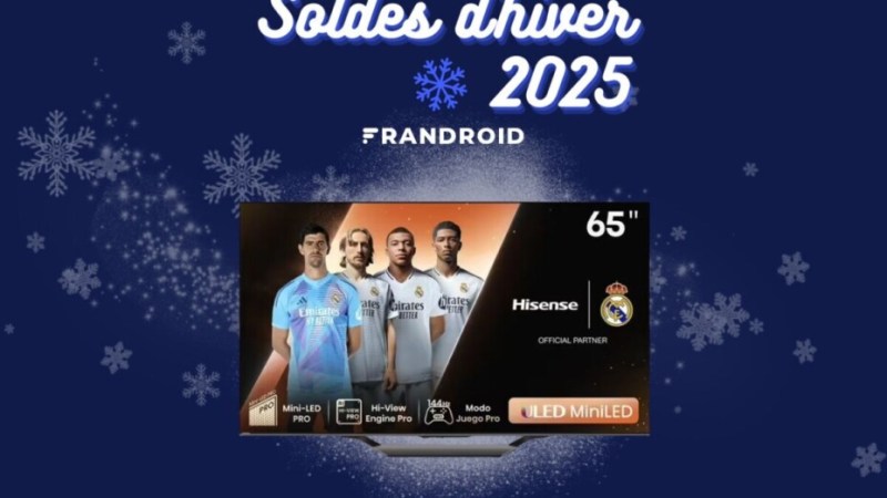 Uniquement ce dimanche, ce TV 4K QLED Mini LED 65″ chute sous les 600 € grâce à un code promo spécial pour les soldes d’hiver