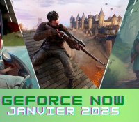 Illustres Catalogue GeForce Now janvier 2025