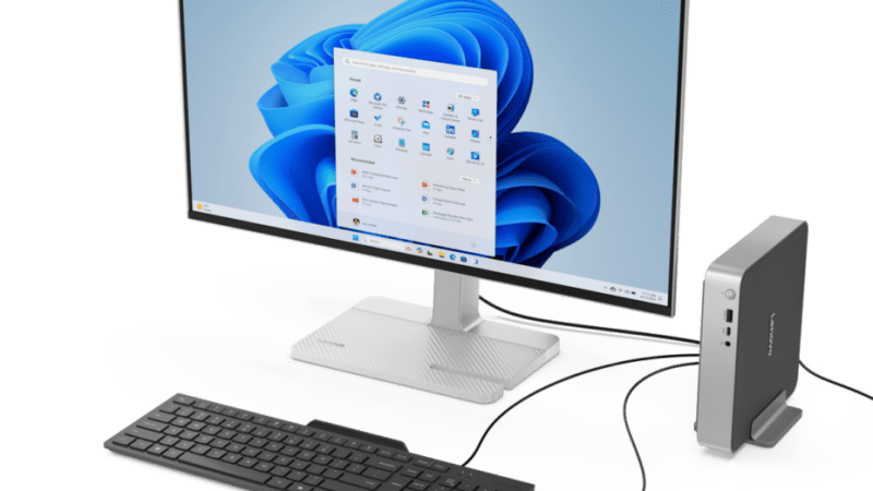 Qualcomm et Lenovo défient Apple avec leurs nouveaux « Mac mini » sous Windows