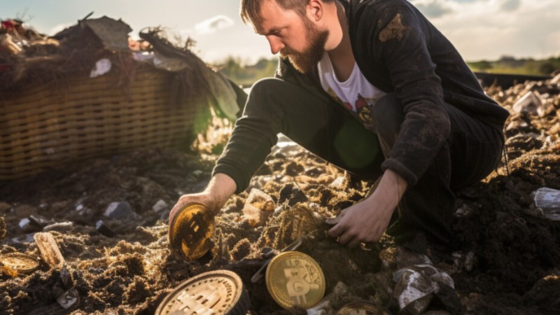 750 millions d’euros à la poubelle : l’histoire folle du Bitcoin perdu qui hante son propriétaire