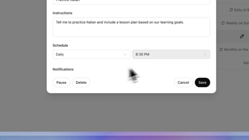 Tâches et rappels sur ChatGPT : comment l’IA devient votre secrétaire virtuel