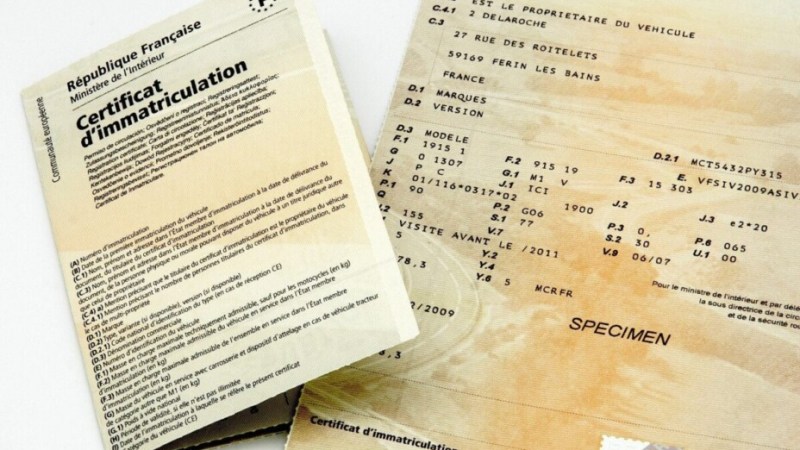 Le prix des cartes grises augmente : voici le détail par département