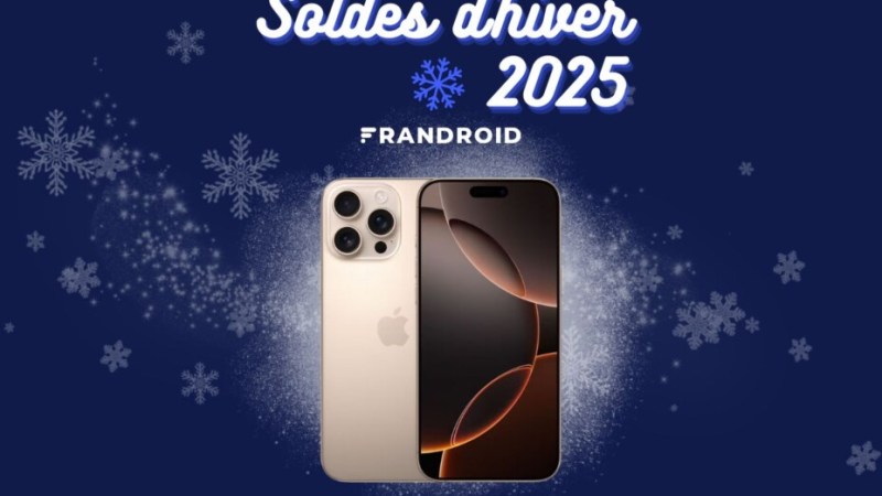 Prix inédit, mais seulement aujourd’hui, pour l’iPhone 16 Pro Max 256 Go lors des soldes d’hiver