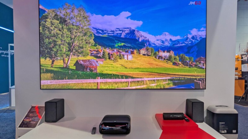 Nouveaux vidéoprojecteurs JMGO : de l’ultra courte focale, du haut de gamme et du très compact