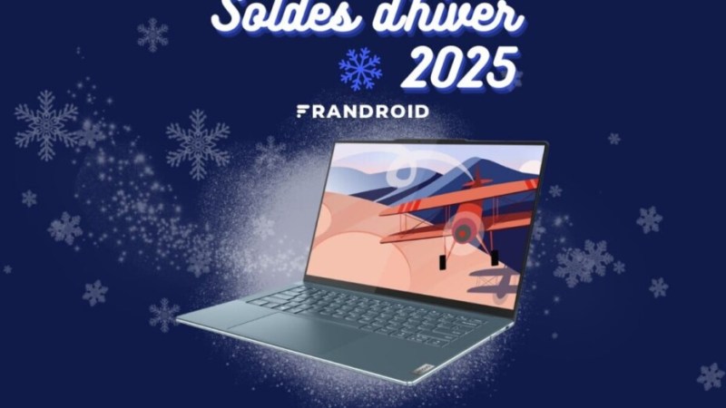Léger et puissant, ce laptop Lenovo avec écran OLED 3K ne dépasse pas les 900 € pendant les soldes