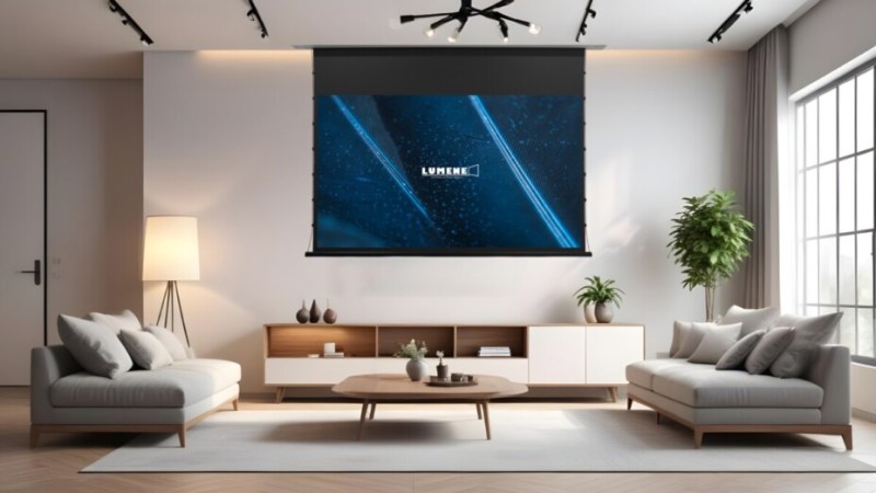 Des écrans pour vidéoprojecteurs qui veulent lutter contre la luminosité ambiante