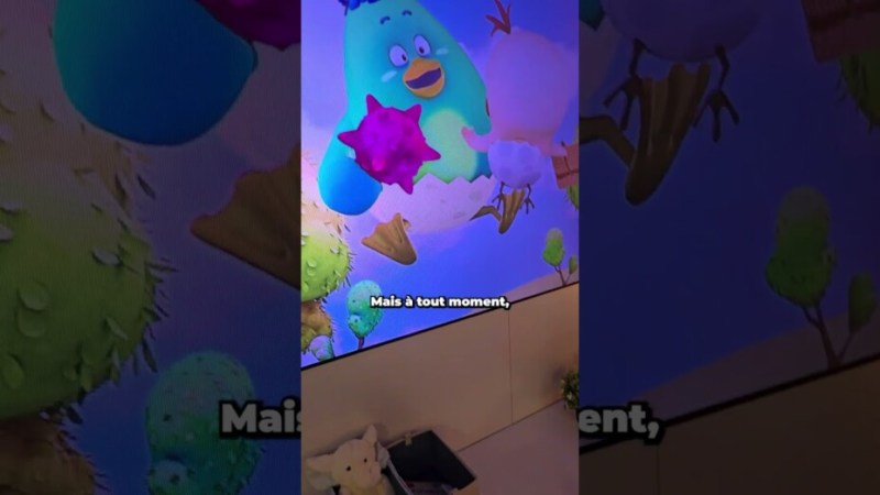 Un vidéoprojecteur tactile !