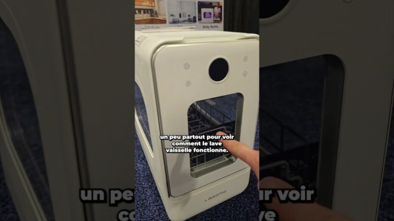 Ce lave-vaisselle est parfait pour les tout petits espaces !