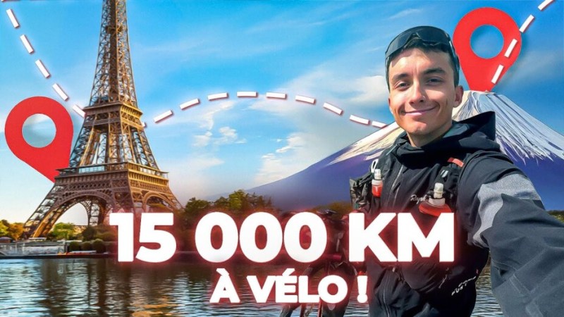 Témoignage : Il a fait Paris – Mont Fuji à Vélo en seulement 4 mois !