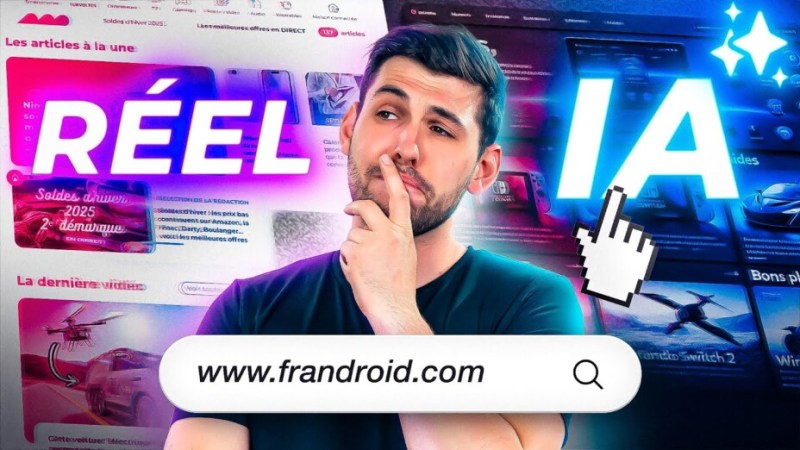 Je crée un faux site Frandroid 100 % généré par IA Je crée un faux site Frandroid 100 % généré par IA