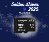 Pour la fin des soldes, la microSD Amazon Basics de 1 To chute sous les 80 €