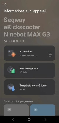 Ninebot Max G3 E application Segway 3